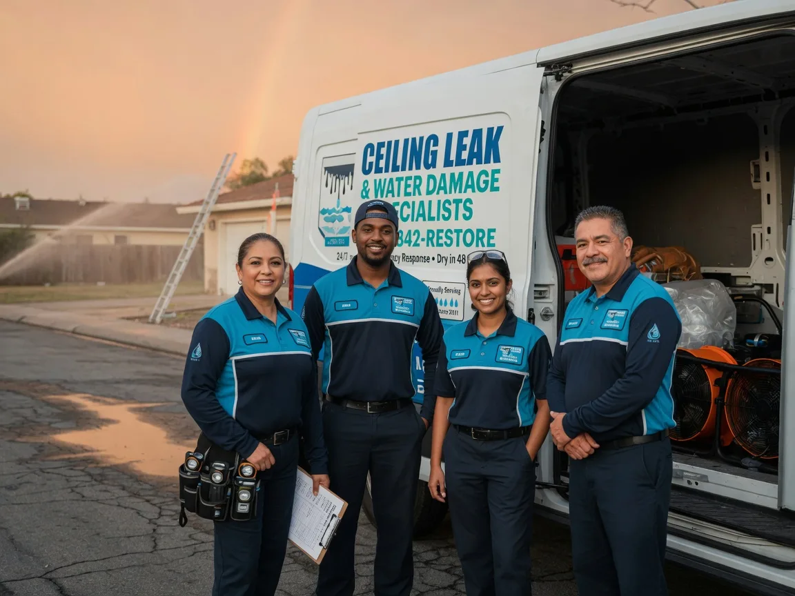Ceiling Leak Cleanup company in Cyclone, PA